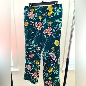 NWT never worn, brand new Loft office pants. Floral print wide leg. Petite 6